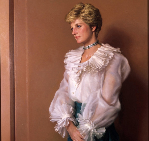 Diana-Princess-of-Wales-Nelson Shanks 1994 oil on canvas
