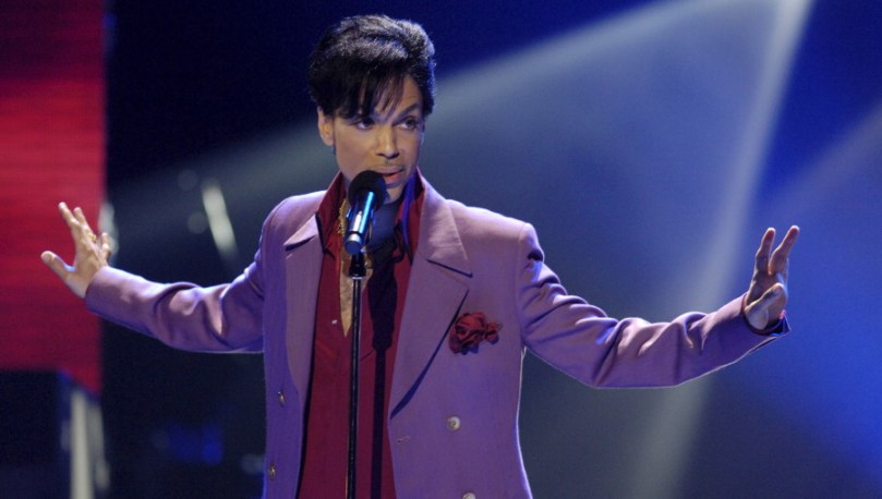 File photo of singer Prince performing during "American Idol" finale at Kodak Theater in Hollywood