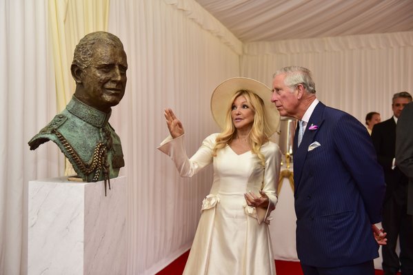 HRH Charles, Prince of Wales & Frances Segelman